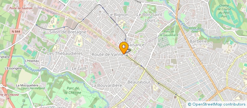 localisation de l'entreprise 793 208 463  à MONTREVAULT-SUR-EVRE
