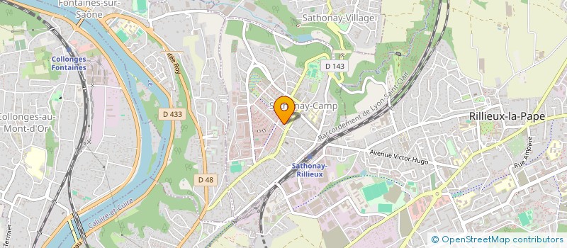 localisation de l'entreprise 793 210 873  à TOURNUS