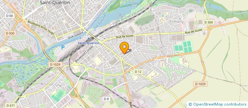 localisation de l'entreprise 793 215 872 à SAINT-QUENTIN