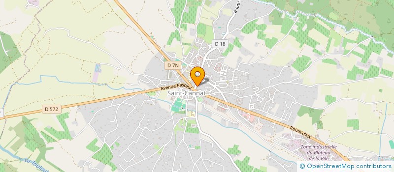 localisation de l'entreprise 793 216 599   SAINT-CANNAT