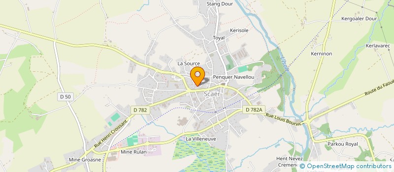 localisation de l'entreprise 793 222 985   PONT-AVEN