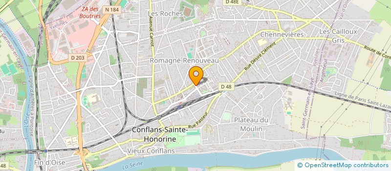 localisation de l'entreprise 793 230 632   CONFLANS-SAINTE-HONORINE