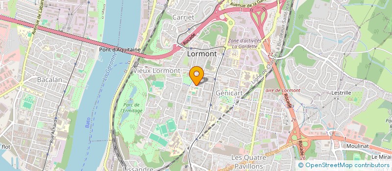 localisation de l'entreprise 793 245 648   GUJAN-MESTRAS