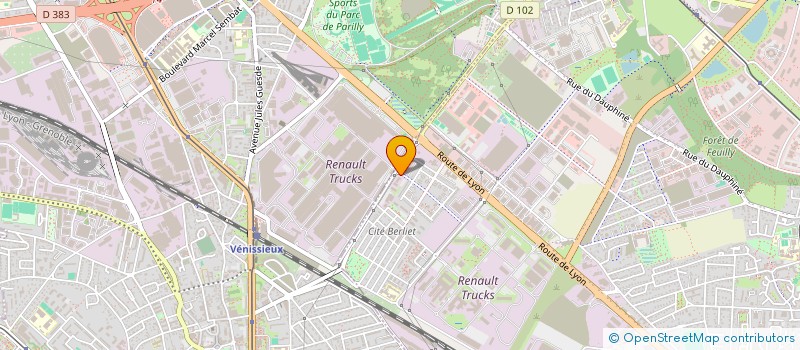 localisation de l'entreprise 793 250 754 à MEYZIEU