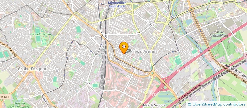 localisation de l'entreprise 793 256 280 à MONTPELLIER