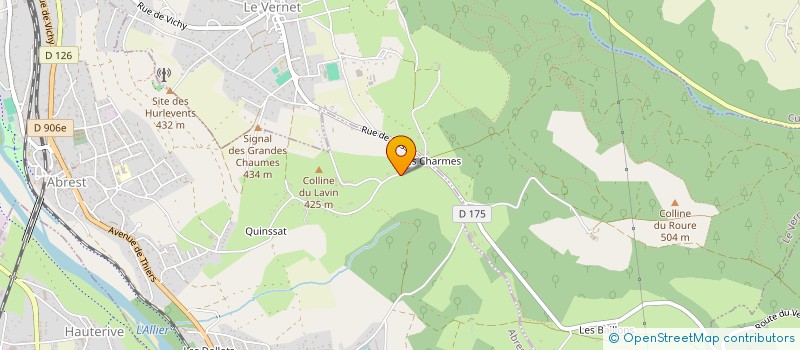 localisation de l'entreprise 793 257 890   ABREST