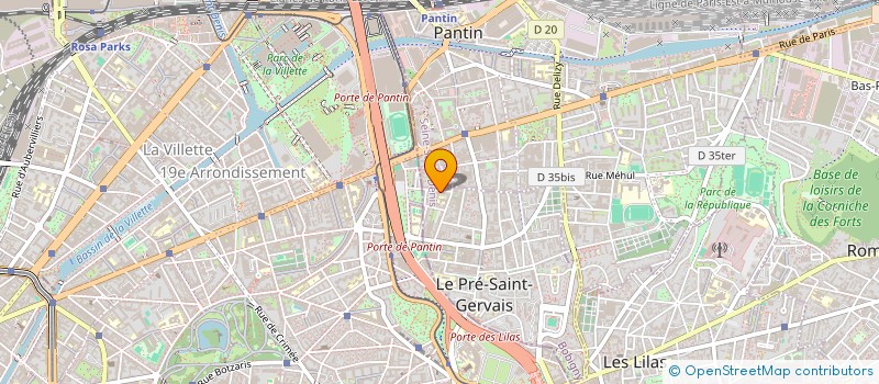 localisation de l'entreprise 793 271 453  à LE PRE-SAINT-GERVAIS