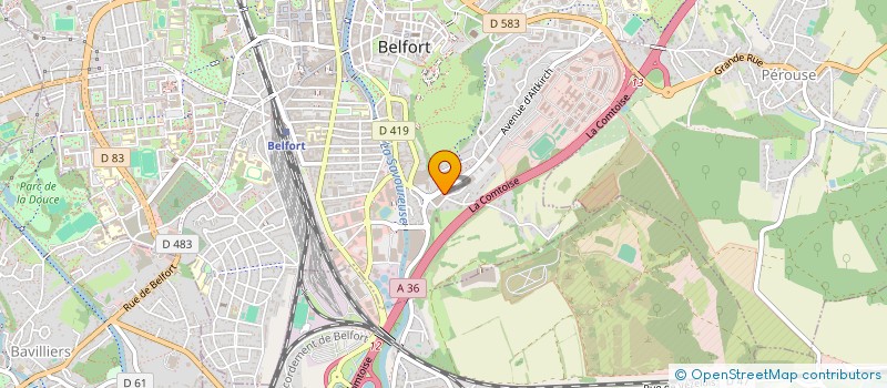 localisation de l'entreprise 793 309 774   MULHOUSE