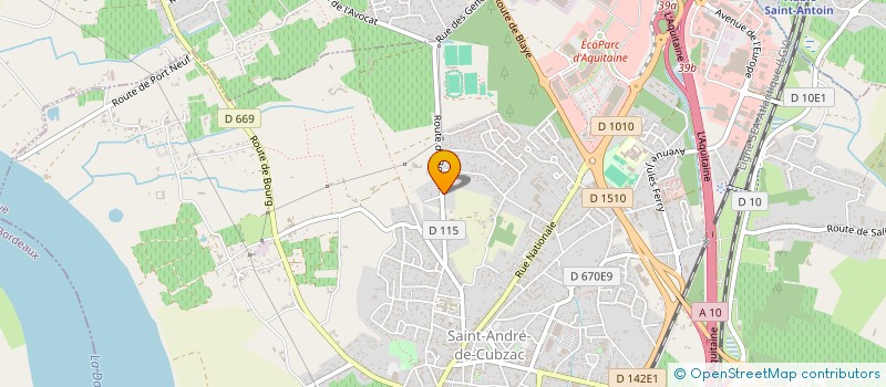 localisation de l'entreprise 793 315 516   SAINT-ANDRE-DE-CUBZAC