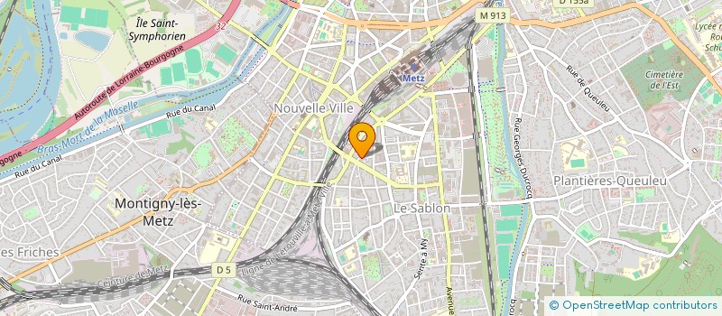 localisation de l'entreprise 793 337 056   METZ