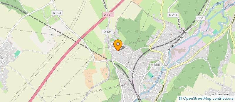 localisation de l'entreprise 793 362 880   MALAUNAY