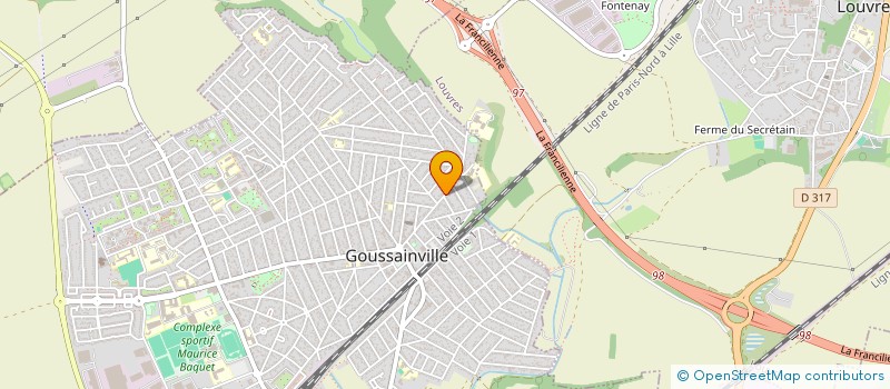 localisation de l'entreprise 793 363 185   GOUSSAINVILLE