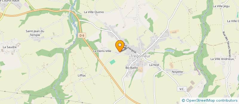 localisation de l'entreprise 793 363 946   PORDIC