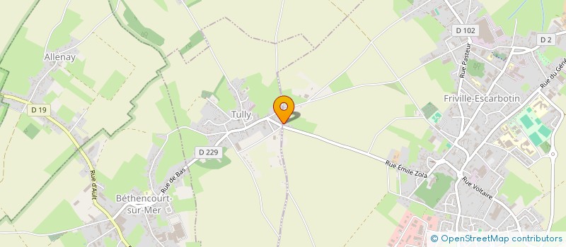localisation de l'entreprise 793 365 743   FRIVILLE-ESCARBOTIN