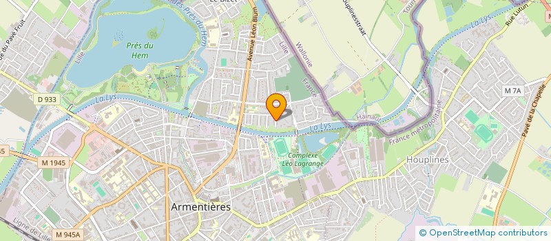 localisation de l'entreprise 793 387 879 à WARNETON
