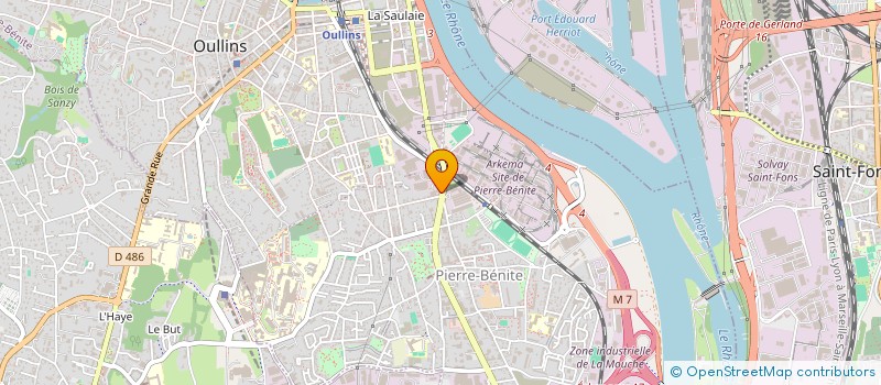 localisation de l'entreprise 793 430 695   LYON