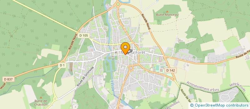 localisation de l'entreprise 793 485 319   MILLY-LA-FORET