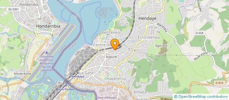 localisation de l'entreprise 793 491 796   HENDAYE