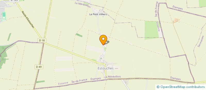 localisation de l'entreprise 793 514 936   LE MEREVILLOIS