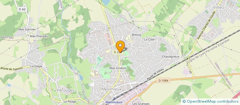 localisation de l'entreprise 793 535 204   MEXIMIEUX