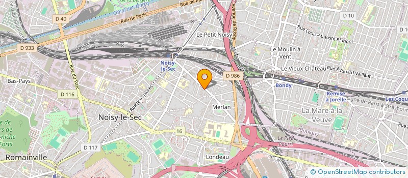 localisation de l'entreprise 793 542 085 à NOISY-LE-SEC