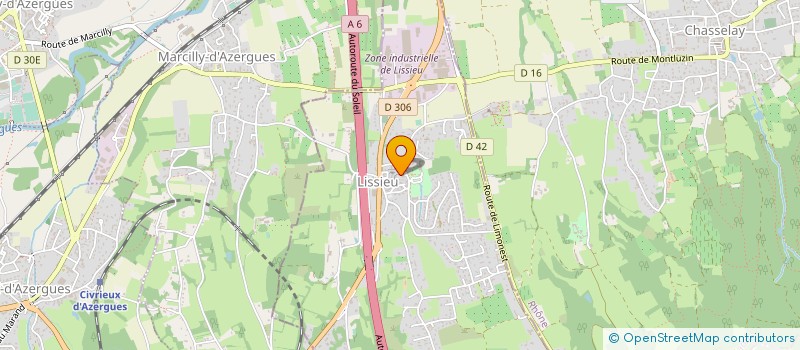 localisation de l'entreprise 793 550 310   LISSIEU