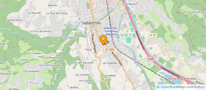 localisation de l'entreprise 793 550 526   SAINT-GERVAIS-LES-BAINS