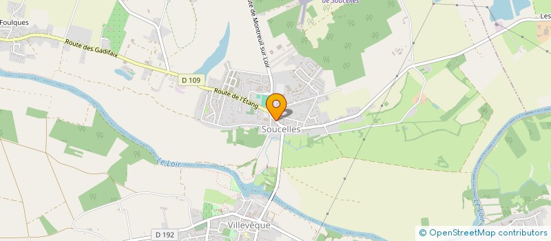 localisation de l'entreprise 793 571 134   BRISSAC LOIRE AUBANCE