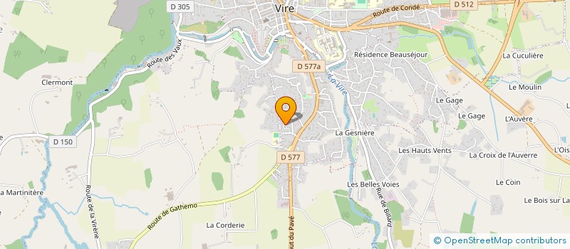 localisation de l'entreprise 793 578 295   VIRE NORMANDIE