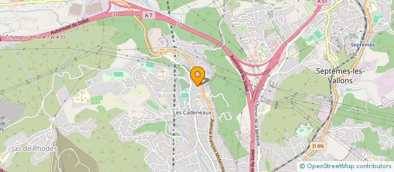 localisation de l'entreprise 793 585 639 à BOUC-BEL-AIR