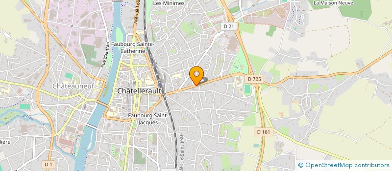 localisation de l'entreprise 793 599 580   NEUVILLE-DE-POITOU