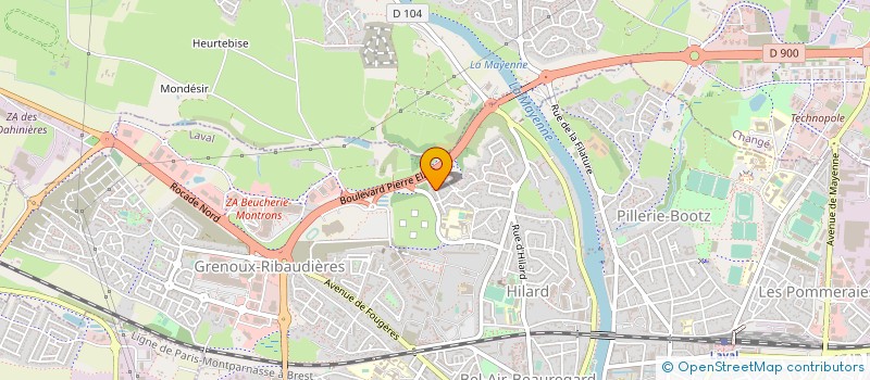 localisation de l'entreprise 793 603 077  à LAVAL