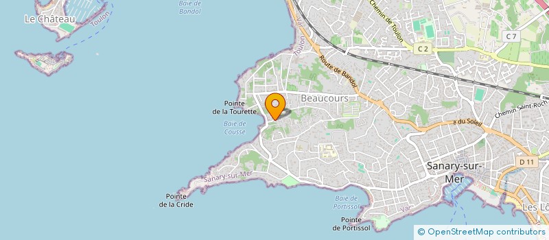 localisation de l'entreprise 793 623 810   SANARY-SUR-MER