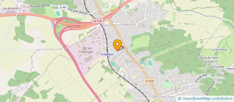 localisation de l'entreprise 793 632 555   ARGENTEUIL