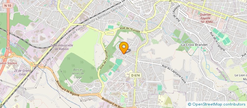 localisation de l'entreprise 793 633 702  à ANGOULEME