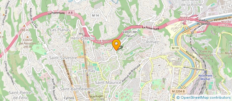 localisation de l'entreprise 793 662 271   NICE