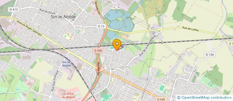 localisation de l'entreprise 793 663 279   DECHY