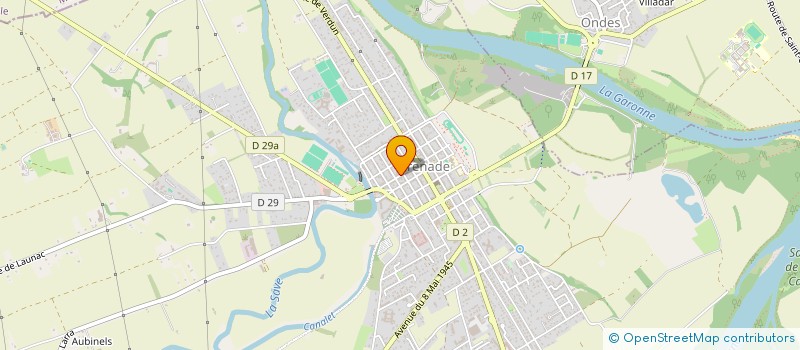 localisation de l'entreprise 793 667 411 à CASTELNAU-D'ESTRETEFONDS