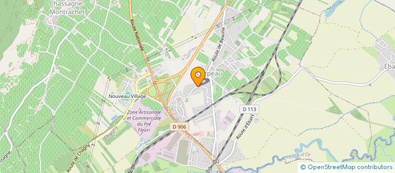 localisation de l'entreprise 793 675 133   CORPEAU