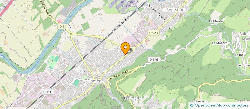 localisation de l'entreprise 793 675 547   DOMENE