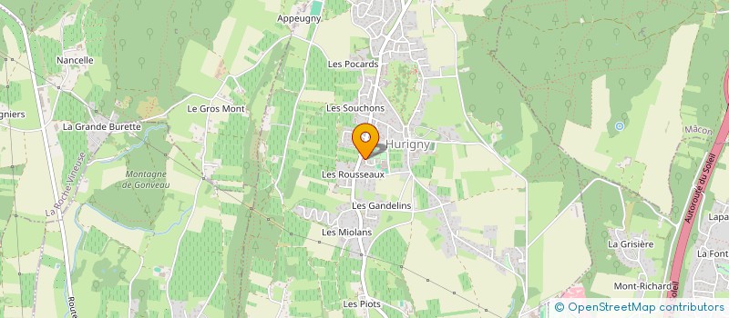 localisation de l'entreprise 793 685 538   SANCE