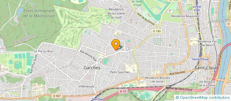 localisation de l'entreprise 793 690 546  à GARCHES