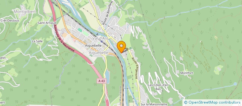 localisation de l'entreprise 793 711 573   VAL-D'ARC