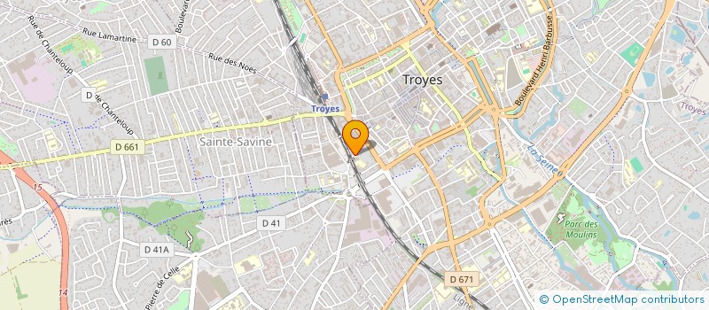 localisation de l'entreprise 793 737 958   TROYES