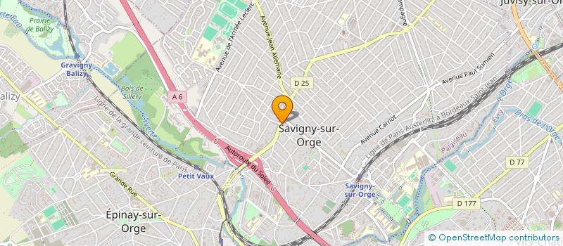 localisation de l'entreprise 793 758 004 à ATHIS MONS