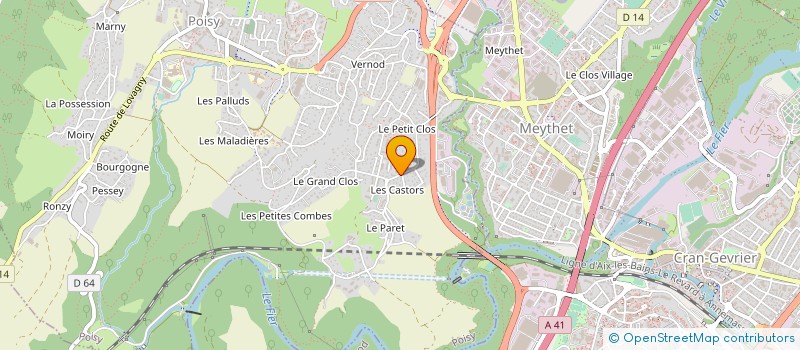 localisation de l'entreprise 793 802 943  à ANNECY