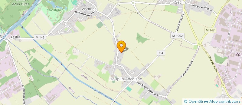 localisation de l'entreprise 793 804 311   HOUPLIN-ANCOISNE