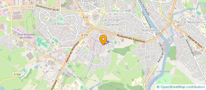 localisation de l'entreprise 793 818 097  à ANGERS