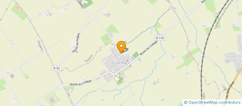localisation de l'entreprise 793 831 223 à CROCHTE