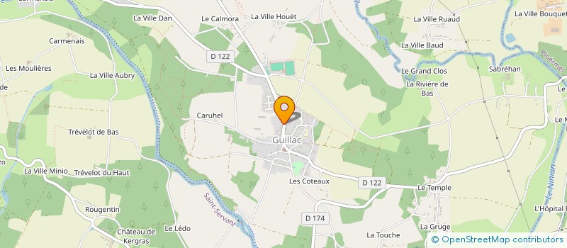 localisation de l'entreprise 793 873 209   CLOHARS-CARNOET